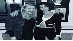 DUA LIPA CHATS TO TRACY