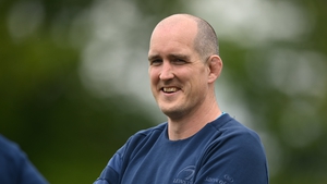 Devin Toner training with Leinster on Tuesday