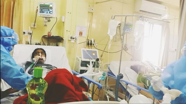 'a Huge Crisis': Inside An Overwhelmed Indian Hospital