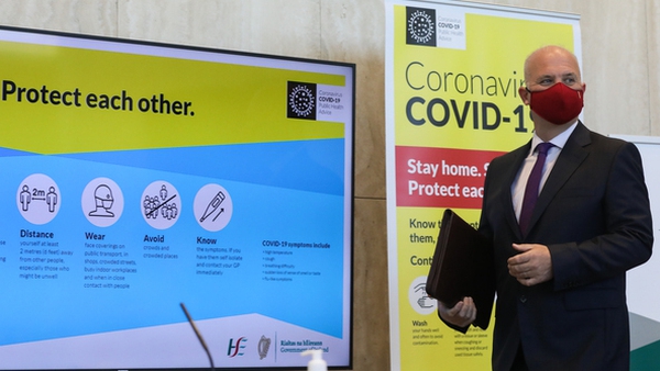 The Dept of Health reported the total confirmed coronavirus cases now number 249,437 (Pic: RollingNews.ie)