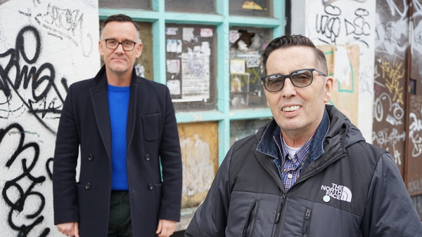 Christy Dignam with Keys to My Life presenter Brendan Courtney