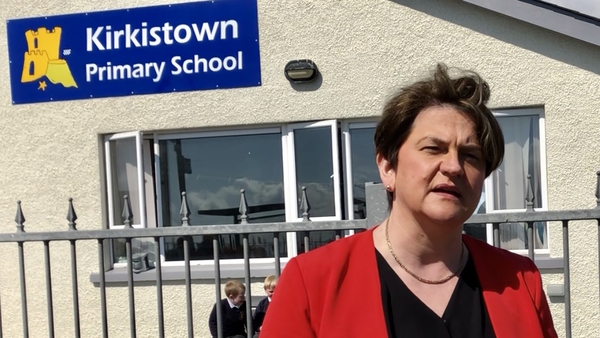 Arlene Foster said she was 'at peace with her decision' to quit local politics