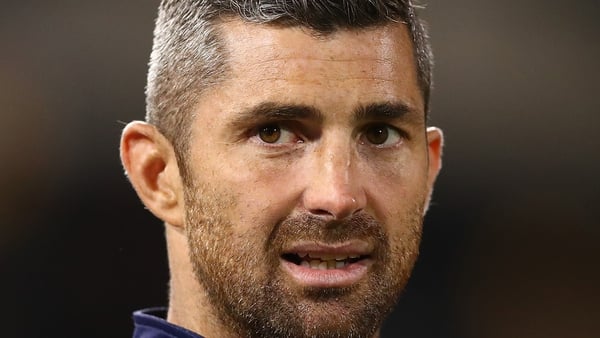 Rob Kearney had to look on from the sidelines