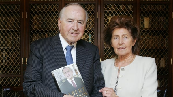 Kathleen Reynolds often travelled with her husband on international duties while he was taoiseach