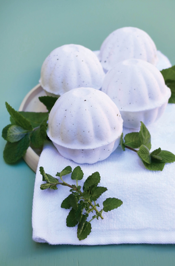 Herbal bath fizzies (Tanya Anderson/PA)