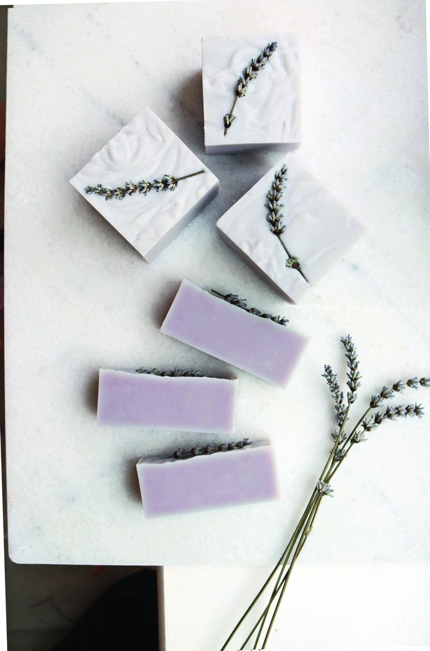Lavender soap (Tanya Anderson/PA)