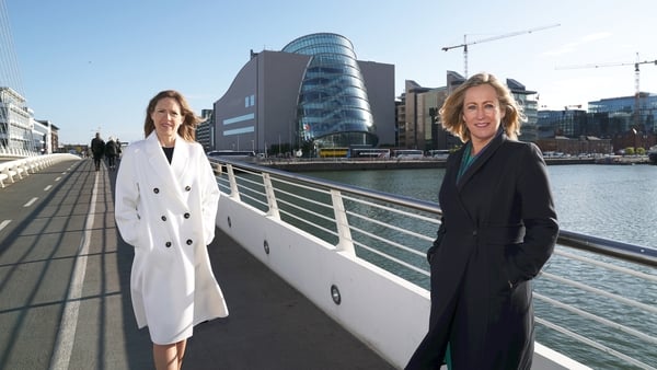 Marina Finn and Nicola McGrane, co-chairs of the Association of Irish Professional Conference Organisers