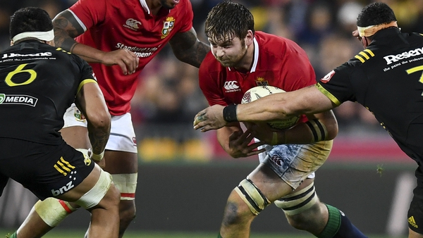 Iain Henderson was on tour with the Lions in New Zealand in 2017