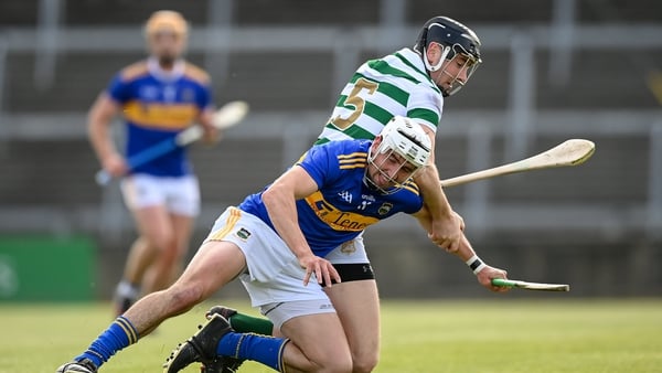 Patrick Maher of Tipperary in action against Diarmaid Byrnes
