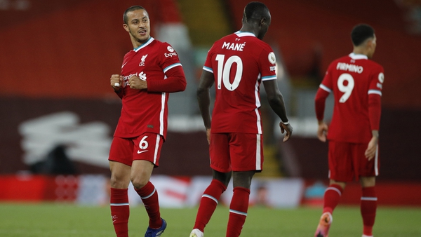 Thiago and Sadio Mane found the net for Liverpool
