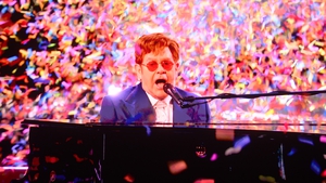 Elton John performed It's A Sin with Olly Alexander