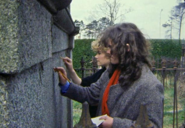 Tracing Gravestones at St Maelruain's Church and Cemetery Tallaght (1986)