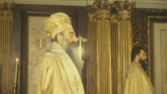 Greek Orthodox liturgy, Saint Mary's Church, Dublin (1981)