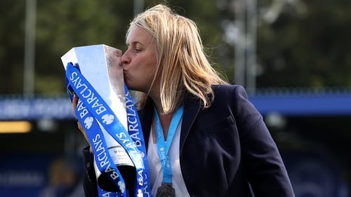 Chelsea boss Emma Hayes: "I really respect Barcelona... but I cannot wait to play them."