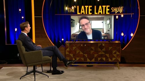 Seth Rogen with Ryan Tubridy on Friday's Late Late Show