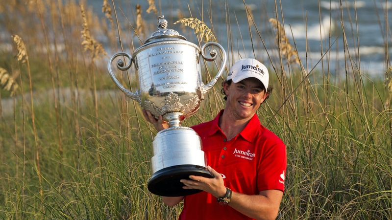 McIlroy won the PGA Championship on the last occasion it was held in Kiawah Island in 2012