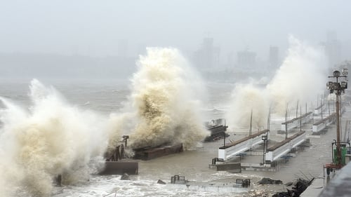 Waves during Cyclone Tauktae batter Mumbai's shoreline