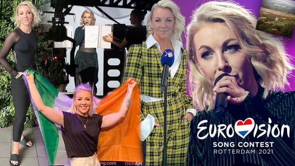 Dubliner Lesley Roy will sing the Irish entry Maps at Rotterdam's Ahoy arena tonight