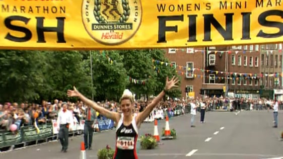 Katy McCandless wins Dublin Women's Mini Marathon (1996)