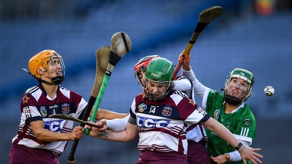 Action from the Slaughtneil - Sarsfields All-Ireland senior club final from 2020