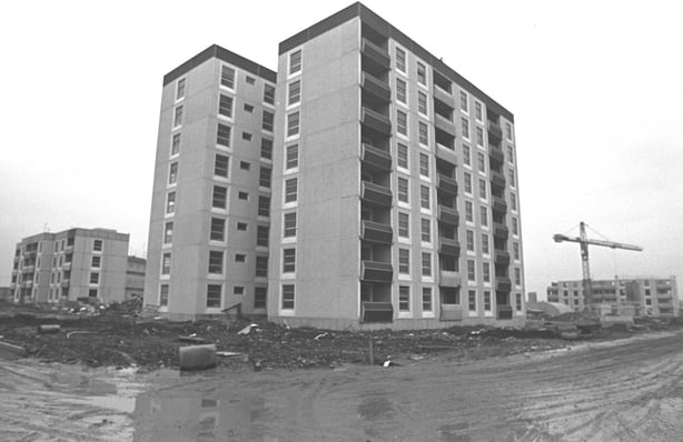 St Michael's Estate Under Construction (1970)