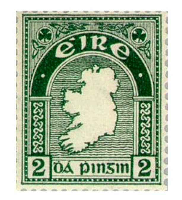 What Ireland's first stamps told the world about the new state