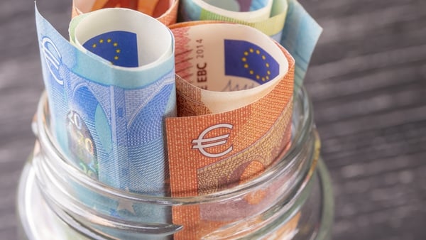 Despite the reduced saving, household deposits did still rise by €11 billion in the year to the end of November