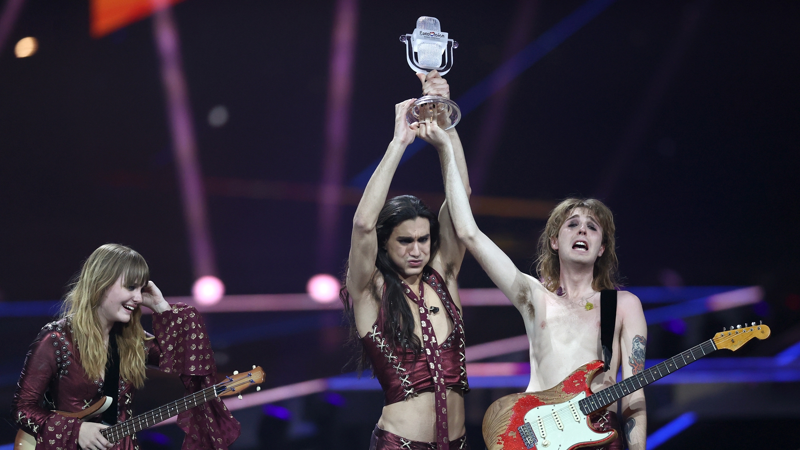 Hardrocking Italy wins the Eurovision Song Contest