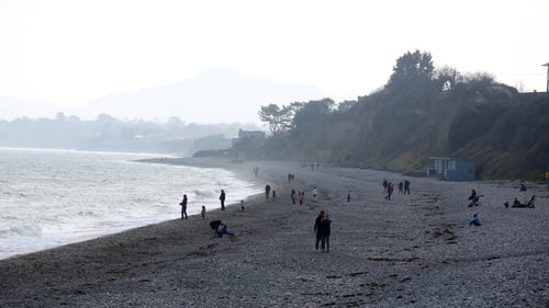 Killiney Beach in Dublin was among the beaches given a blue flag (Pic: RollingNews.ie)