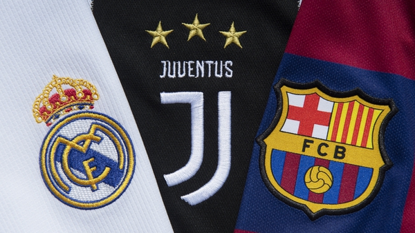 Barcelona, Real Madrid and Juventus remain staunch supporters of a European Super League