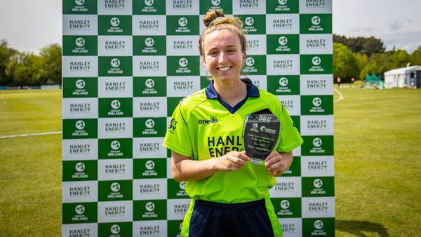 Leah Paul was named Ireland's player of the series against Scotland