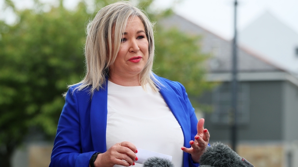 Ms O'Neill said Sinn Féin was committed to power-sharing