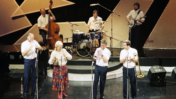 Peoria Jazzband at the Guinness Jazz Festival in 1985.
