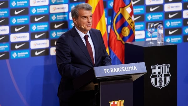 Joan Laporta is still working to bring the Super League to fruition