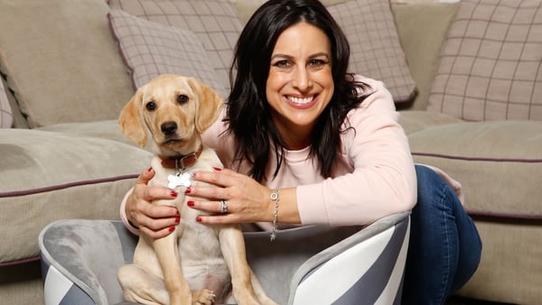 Lucy Kennedy with Riley