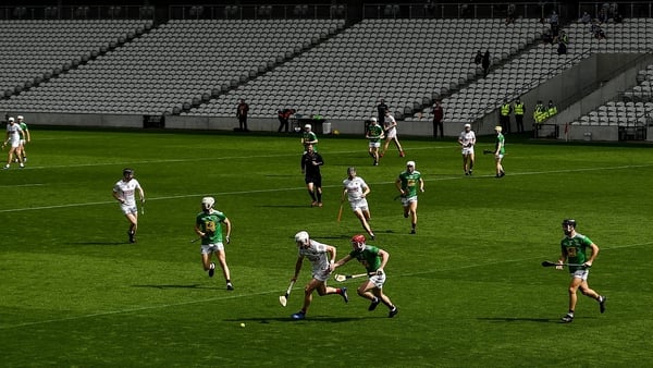 Cork (pictured in white against Westmeath this month) were among the first counties to adopt a short-passing running game