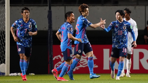 Japan were due to play against Jamaica