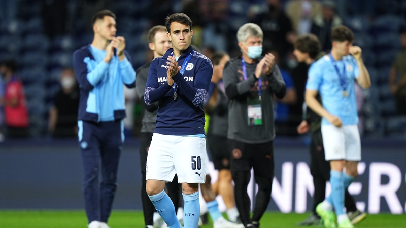 Garcia shows his appreciation after the Champions League final loss