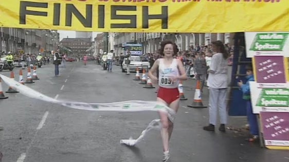 Catherine Harris, winner of the Women's Mini Marathon (1991)