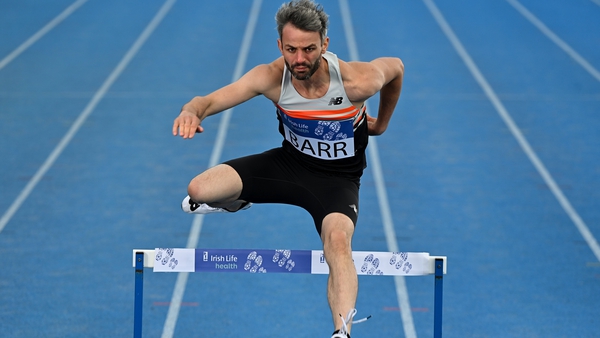 Thomas Barr: the delay to the Olympics has allowed his coaches make technical improvements to his hurdling