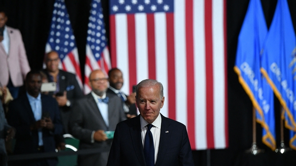 'I come here to help fill the silence because in silence wounds deepen' - Joe Biden