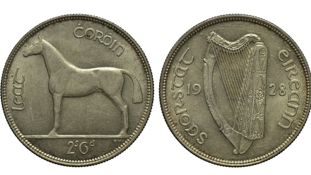 How a horse pig and salmon ended up on Irish Free State coins