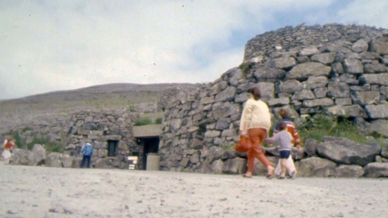 Aillwee Cave visitor centre in County Clare, 1981.