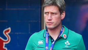 Ronan O'Gara spent time as an assistant coach for Ireland's game against the USA in 2017