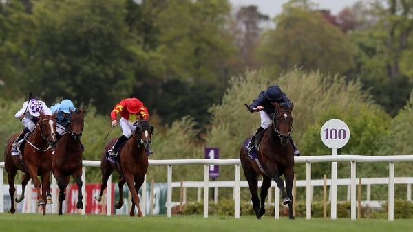 Bolshoi Ballet followed up his Ballysax Stakes win on his seasonal debut with victory in the Derrinstown Stud Derby Trial at Leopardstown last month
