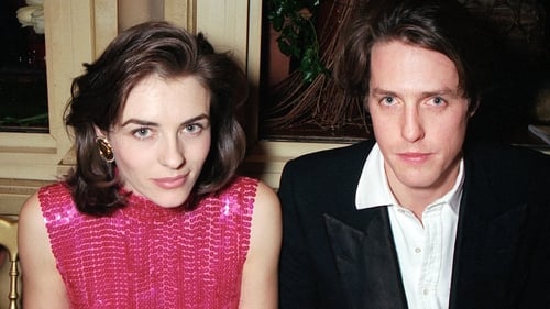 Elizabeth Hurley and Hugh Grant at the César Awards after-party in Paris in February 1995