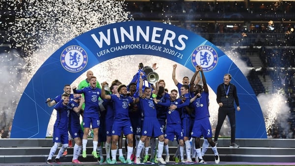European Cup holders Chelsea will play in Belfast in August