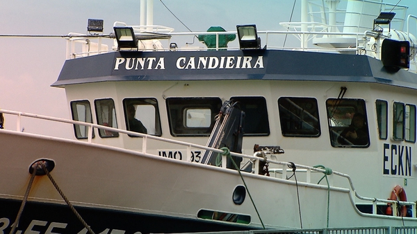 The Irish Naval Service detained the Punta Candieira 95 nautical miles off Mizen Head last Monday