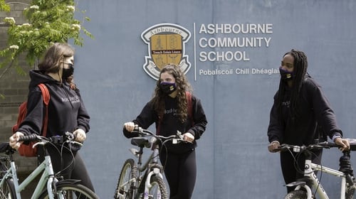 #AndSheCycles: Cyclists from Ashbourne Community School