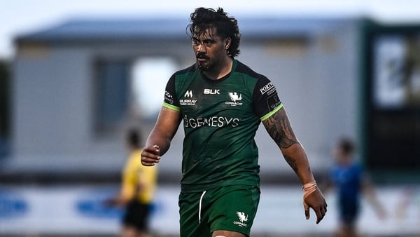 Abraham Papali'i has picked up three red cards for Connacht inside a year